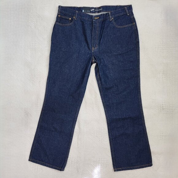 Dark Indigo Blue Jeans For Men - Picture 4 of 7